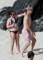 EXCLUSIVE... Exclusive... John McEnroe Gets Sun Block Help From Ava