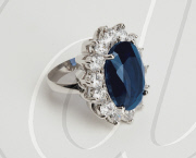 'The Royal Engagement'-The Paradise Gallery produce a a replica ring to offer as a free gift when purchasing their 'The Royal Engagemnt'  a limited edition Kate Middleton doll to commemorate the Royal Wedding, California, USA