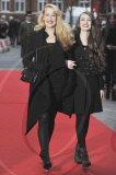 Jerry Hall and daughter Elizabeth Jagger open the Winter Sale at Harrods, London, Britain - 27 Dec 2010