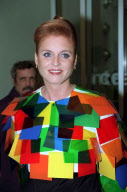 SARAH DUCHESS OF YORK AT MUSEUM OF TEXTILES IN PARIS, FRANCE - 1997
