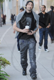 Adrien Brody goes shopping for luggage, Beverly Hills, Los Angeles, America - 12 Jan 2011