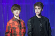 Justin Unveils His Wax Work