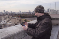 Expat science buff monitors radiation levels in Tokyo