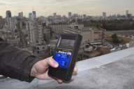 Expat science buff monitors radiation levels in Tokyo