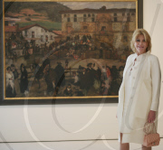 CARMEN CERVERA EN EL MUSEO CARMEN THYSSEN EN MALAGA DONDE ALBERGAR¿ M¿S DE 200 CUADROS DE LA COLECCI?N PRIVADA DE LA BARONESA DE LA EPOCA CONSTUMBRISTA DE ESPAã?A..