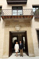 CARMEN CERVERA EN EL MUSEO CARMEN THYSSEN EN MALAGA DONDE ALBERGAR¿ M¿S DE 200 CUADROS DE LA COLECCI?N PRIVADA DE LA BARONESA DE LA EPOCA CONSTUMBRISTA DE ESPAã?A..