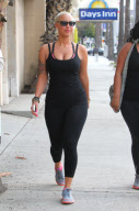 Amber Rose out in Hollywood EXCLUSIVE