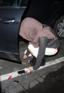 Vanessa Hudgens Parties in Beverly Hills