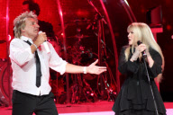 Rod Stewart and Stevie Nicks in concert, Madison Square Garden, New York, America - 26 Mar 2011