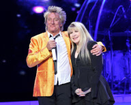 Rod Stewart and Stevie Nicks in concert, Madison Square Garden, New York, America - 26 Mar 2011