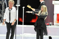 Rod Stewart and Stevie Nicks in concert, Madison Square Garden, New York, America - 26 Mar 2011