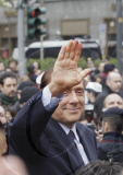 Mediatrade tax fraud and embezzlement pretrial hearing, Milan, Italy - 28 Mar 2011