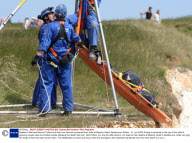 Bodies of Neil and Kazumi Puttick and their son Samuel recovered from cliffs at Beachy Head, Eastbourne, Britain - 01 Jun 2009