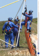 Bodies of Neil and Kazumi Puttick and their son Samuel recovered from cliffs at Beachy Head, Eastbourne, Britain - 01 Jun 2009