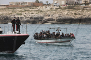 Around thousand immigrants arriving by boat in Lampedusa every day
