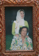 Aisha Gaddafi, daughter of Libyan leader Muammar al-Gaddafi, at her home in Tripoli, Libya - 05 Oct 2010