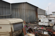 Gypsies evicted from Paris squat