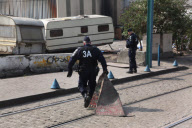 Gypsies evicted from Paris squat
