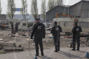 Gypsies evicted from Paris squat