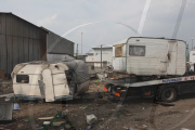Gypsies evicted from Paris squat