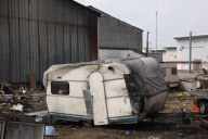 Gypsies evicted from Paris squat