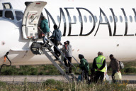 Around thousand immigrants arriving by boat in Lampedusa every day