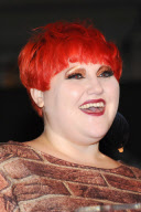 Beth Ditto turns the christmas lights on at the BHV department store, Paris, France - 17 Nov 2009