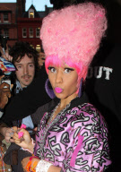 Nicki Minaj out and about in London, Britain - 20 Jan 2011