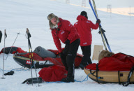 'Walking with the Wounded' expedition, Spitsbergen, Norway - 31 Mar 2011