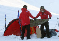 'Walking with the Wounded' expedition, Spitsbergen, Norway - 31 Mar 2011