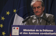 FRANCE-LIBYA-GERARD LONGUET-PRESS CONFERENCE