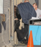 Pregnant Victoria Beckham and her baby bump at Jimmy Kimmel Live - Part 2