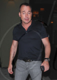 David Furnish shows tattoo of son's name