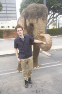 Robert Pattinson promoting his latest film 'Water for Elephants',  The Fairmont Hotel, Santa Monica, America - 02 Apr 2011