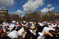 US-NEW YORK-PILLOW FIGHT