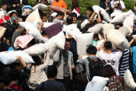 #CHINA-TAIPEI-PILLOW FIGHT (CN)