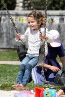 Cash Warren and Honor have a Swinging Time at the Park