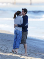 EXCLUSIVE Alyson Hannigan, husband Alexis Denisof and daughter Satyana go to the beach