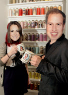 Artist creates anti royal wedding mugs, Brighton, Sussex, Britain - 02 Apr 2011