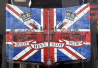 Artist creates anti royal wedding mugs, Brighton, Sussex, Britain - 02 Apr 2011