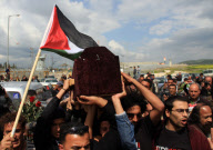 Palestinians mourn Juliano Mer-Khamis