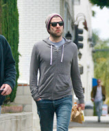 Zachary Quinto Out in Larchmont