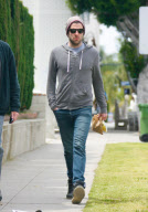 Zachary Quinto Out in Larchmont