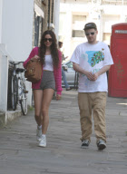 Eliza Doolittle and boyfriend out and about in Primrose Hill, London, Britain - 08 Apr 2011