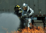 HONDURAS-COMAYAGUA-FIRE FIGHTER-TRAINING