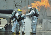 HONDURAS-COMAYAGUA-FIRE FIGHTER-TRAINING