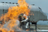 HONDURAS-COMAYAGUA-FIRE FIGHTER-TRAINING