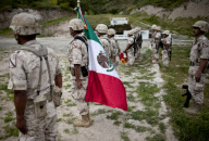 MEXICO-TIJUANA-DRUGS-BURN