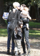 Laeticia Hallyday Picnics With Jade