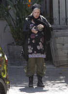 EXCLUSIVE... Exclusive... Pink Bumps Around Town And Looks Ready To Pop 